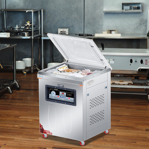 High Quality Electric Automatic Vacuum Packing Machine for Food Commodity Fish & Meat with Paper Film and Pouch Packaging - Product Image 1
