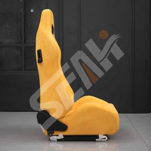 WZSEAHI желтое Спортивное гоночное сиденье универсальное регулируемое автомобильное гоночное сиденье с ползунком - Product Image 5