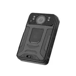Kolluk için 1080P 4G vücuda takılan kamera canlı akış GPS gerçek konumlandırma yüz tanıma