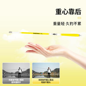 คันเบ็ดตกปลา Jiawai 2 เมตร แอคชั่นปานกลาง ไกด์สแตนเลส สำหรับตกปลาในน้ำจืด แบบพกพา - Product Image 4