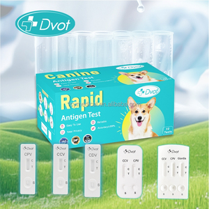 สุนัข distemper ไวรัส (CDV) แอนติเจนชุดทดสอบอย่างรวดเร็วสำหรับตัวอย่างการหลั่งของสุนัข conjunctiva โพรงจมูกและน้ำลาย - Product Image 1