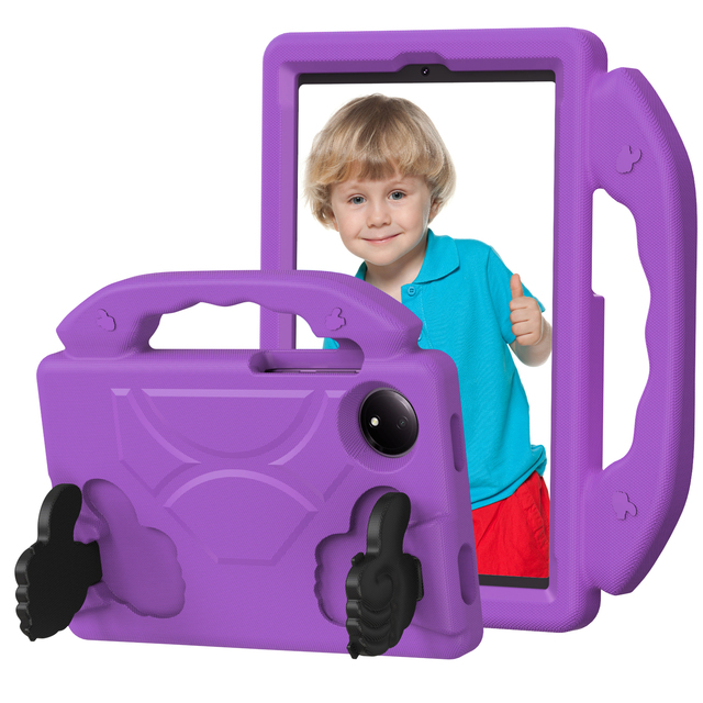 Kids Friendly Handle EVA Thumb Tablet Cases for Xiaomi Redmi Pad SE 4G 8.7 Inch 2024 Camera Protection Shockproof Back Cover