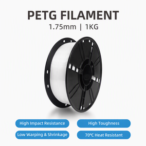 Filamento PETG Universal de 1.75mm y 1kg, Compatible con Impresoras 3D FDM Bambu Lab, Creality y Prusa - Product Image 1