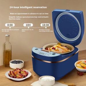 Cuiseur à riz électrique de luxe 5L Golden Square Mini palette multifonctionnelle Caractéristiques haut de gamme Plastique pour usage domestique Promotionnel - Product Image 2