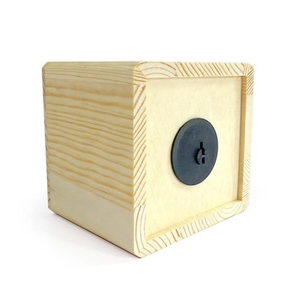 Chưa hoàn thành bằng gỗ tiền hộp trong mô hình chất lượng cao nhỏ đồng xu ngân hàng cho trang trí nội thất DIY đồng bằng in con heo đất ngân hàng giá thực - Product Image 6