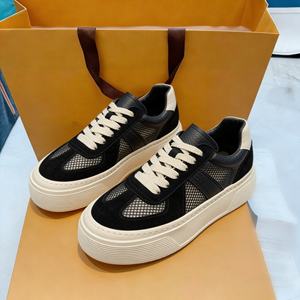 Sneakers con <span class=keywords><strong>Suola</strong></span> Spessa in Vera Pelle di Design, <span class=keywords><strong>Alta</strong></span> Elasticità, Ammortizzazione, Traspiranti e con Rialzo - Product Image 5
