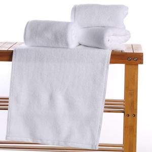 Bán Buôn Đồng Bằng Màu Trắng Khăn Set 100% Cotton Nhiệt Terry Khăn Tay Cho Khách Sạn Nhà Phòng Tắm - Product Image 2