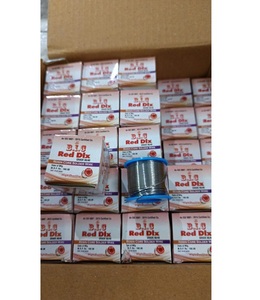 Red Dix Rosin Core <b>Solder</b>-Wire 0.8mm High Quality Lead Free Tin Soldering Wire for Industrial Electronics <b>Electrical</b> Repair - Product Image 1