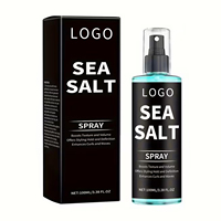 OEM ODM Logo Kustom Garam Laut Asam Hialuronat Anti-Ketombe Formula Konsentrat Pelembap Label Pribadi Semprotan Penata Rambut No