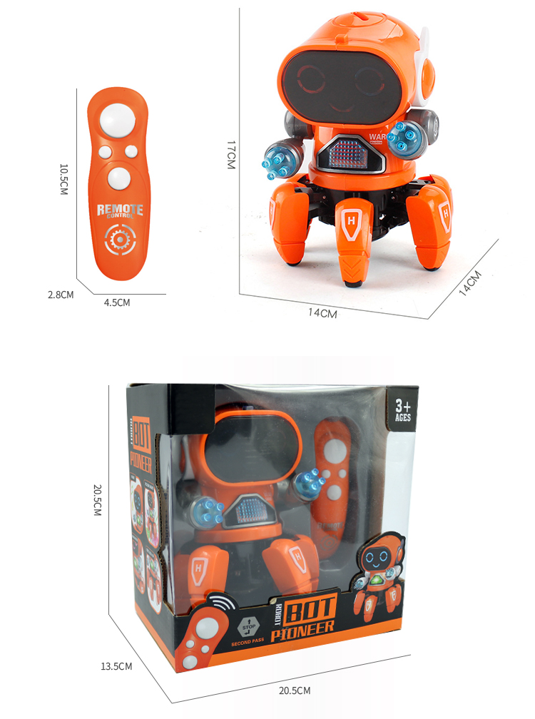 ROBONOVA-1 ロボット オレンジと黒 ROBONOVA-1 ロボット オレンジと黒