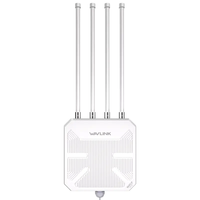 Extensor WiFi 6 para Exteriores WAVLINK AX3000, Punto de Acceso de Largo Alcance, Repetidor WiFi, Compatible con Starlink/Cámaras