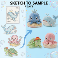 Peluche personnalisée de haute qualité en forme d'animal marin, OEM ODM, poupée en peluche de dessin animé pour la promotion de marque, cadeau pour enfants et souvenir d'aquarium
