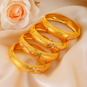 Brazalete Ajustable de Moda de Oriente Medio, Chapado en Oro de 24K, para Mujer, Venta al Por Mayor - Product Image 2