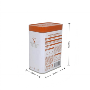 Suplemen Nutrisi Hewan Peliharaan Kucing dan Anjing, Suplemen Nutrisi Mikro-krim Bubuk dalam Kemasan Kaleng Logam, Kaleng Besi Kosong untuk Makanan - Product Image 4