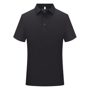 เสื้อโปโลแขนสั้น สีพื้น โพลีเอสเตอร์ ชุดทำงาน ชุดใส่ประจำวัน สีดำ สีขาว สีแอปริคอท สีเทา สีเขียวเซลาดอน สีน้ำตาล สีเขียว - Product Image 1