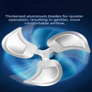 Ventilador Solar Recargable de Alta Calidad, Portátil para Uso en Interiores y Exteriores, Resistente al Agua y de Larga Duración, Personalizable - Product Image 3