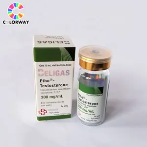 Custom medical packaging 10ml vial hologram label maker