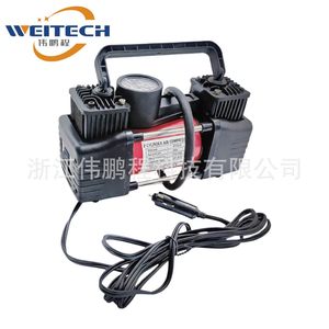 Compresseur d'air pour pneus Weitech 12V avec jauge analogique 150Psi, pompe à air portable pour voiture - Product Image 4
