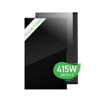 Panoux solair 400w,Full Black EU Warehouse 400w 410w 420w 435w Mono PERC panneau photovoltaïque solaire PV