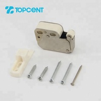 Loquet à ressort miniature moderne à ouverture par pression et déverrouillage tactile pour porte de placard, idéal pour l'extérieur