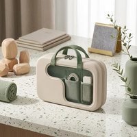 Sac de rangement portable en EVA avec fermeture éclair pour gadgets numériques, transparent, antichoc, organiseur électronique de voyage pour câbles, batterie externe et chargeur