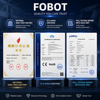 Bras robotisé miniature à 6 axes FOBOT, directement de l'usine, étanche IP67, pour l'intégration SI, bras robotisé de préhension et de placement haute vitesse