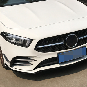Mercedes-Benz A-Class Front Bumper Kit ABS AMG Canard Modification 2019 Sport Style - Product Image 2