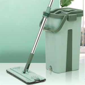 Balai à serpillère magique pour le nettoyage domestique des sols en bois (A2219), accessoire de salle de bain, pour l'entretien de la maison - Product Image 1