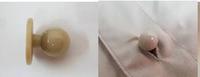 Boutons de manchette ronds en métal de haute qualité, nouveau style, écologiques, design de mode personnalisé, techniques de placage, vente en gros à bas prix