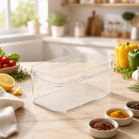 Boîte d'emballage en plastique PET transparente, boîte rectangulaire pliable pour la vente au détail, boîte alimentaire pour bonbons, chocolat, gâteau