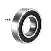 Rodamiento de Bolas de Ranura Profunda de Alta Velocidad y Bajo Ruido 6901RS 61901RS, Rodamiento de Acero Cromado 6901 61901 2RS para Motor Eléctrico y Husillo
