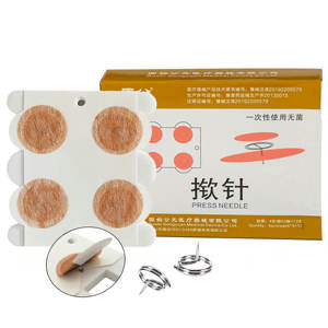 เข็มกดหูแบบใช้แล้วทิ้งแบบปลอดเชื้อ 4 แพ็ค 12 ชิ้น เข็มสำหรับใช้ในผิวหนัง - Product Image 1