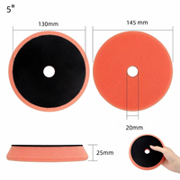 Éponge de découpe en mousse rigide de couleur personnalisée de 6 pouces pour l'élimination des défauts de peinture automobile et de l'oxydation