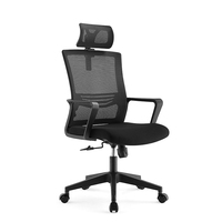 Chaise de bureau NOEL à dossier moyen, ergonomique, en maille, confortable, pivotante, pas chère, pour le personnel, avec repose-pieds, Sillas De Oficina