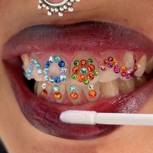 Best Price Tooth Gem Kit Crystal Gems Light Cure Professional Tooth Gem Adhesive Kit Teeth Whitening - Product Image 4