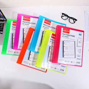 Raccoglitore ad Anelli Personalizzabile ad Alta Capacità per Archiviazione Documenti da Ufficio, Organizzatore Portatile per Fogli Sciolti e Test Scolastici - Product Image 2