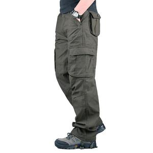 <span class=keywords><strong>Pantaloni</strong></span> <span class=keywords><strong>Cargo</strong></span> Casual da uomo con Multi-tasche lungo Outdoor Fitness Joggers comode tute - Product Image 4