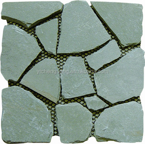 Natural Crazy <strong>Paving</strong> <strong>Stone</strong> With Mesh Backing for Garden - Product Image 2