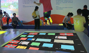 Trampolín somático Proyección Trampolín Juego de proyección Simulador <span class=keywords><strong>M</strong></span>áquina interactiva Parque de atracciones para niños - Product Image 2