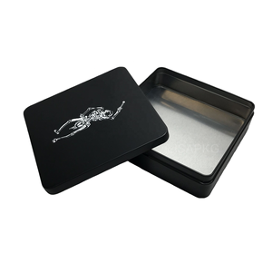 Custom Size colorful Metal Square Tea Coffee Storage Can Tin Box for gifts metal box custom