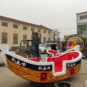 Barco <span class=keywords><strong>Pirata</strong></span> Mini <span class=keywords><strong>de</strong></span> Fibra <span class=keywords><strong>de</strong></span> Vidrio <span class=keywords><strong>de</strong></span> Diseño Nuevo y Económico, Atracción para Parque <span class=keywords><strong>de</strong></span> Diversiones Interior/Exterior para 8 Personas - Product Image 2