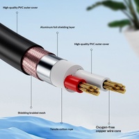 Câble de microphone XLR mâle-femelle, connecteur micro équilibré à 3 broches, rallonge