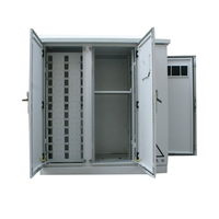 Armoire de télécommunication extérieure W-TEL 40U 42U, armoire de câblage de station de base pour la communication, centre de données micro-intelligent intégré pour les télécommunications