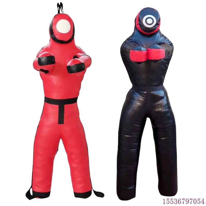 MMA Adult Boxing Wrestling Training Fitness Sandbag Humanoid Sanda Vent Room Catharsis Vent Splaying for Taekwondo Unfilled