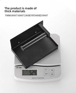 <span class=keywords><strong>Porte</strong></span>-<span class=keywords><strong>papier</strong></span> toilette mural Wayon en acier inoxydable noir mat moderne avec tablette pour téléphone pour maison préfabriquée WW-ZJJ - Product Image 6