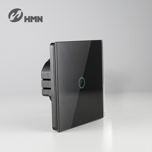 Glass Bảng điều chỉnh CE Rosh giấy chứng nhận sống + trung lập 1 băng đảng Alexa tương thích Wifi Cảm ứng thông minh tường chuyển đổi ánh sáng - Product Image 6