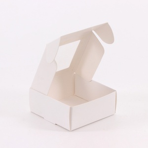 Custom Soap Box Packaging with Window Eco Friendly Mailing <b>Boxes</b> Handmade Soap <b>Boxes</b> Black and <b>White</b> Kraft Paper Candy <b>Boxes</b> - Product Image 6