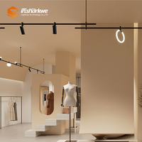 Modernisation Flexible Belt Track Grille Spot Light Pliable LED Belt Rail Lighting System pour Custom Curved & Straight Designs