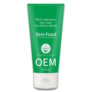 Crema OEM Skin Food 75ml para rostro o cuerpo, piel muy seca y áspera, certificada orgánica, cuidado natural. - Product Image 1