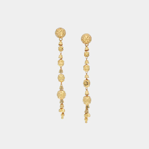 Boucles d'oreilles pendantes de haute qualité pour femmes, bijoux élégants et longs avec placage durable pour un usage quotidien et les mariages - Product Image 5